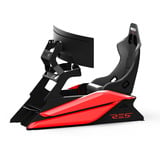 Res-Tech CK GT 02 0R RTE GT COCKPIT RED MATT, Simulateur de course Noir/Rouge