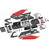 Res-Tech CK GT 02 0R RTE GT COCKPIT RED MATT, Simulateur de course Noir/Rouge