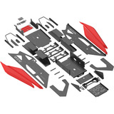 Res-Tech CK GT 02 0R RTE GT COCKPIT RED MATT, Simulateur de course Noir/Rouge