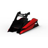 Res-Tech GT Cockpit, Simulateur de course Noir/Rouge