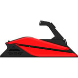 Res-Tech GT Cockpit, Simulateur de course Noir/Rouge