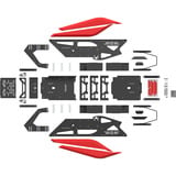 Res-Tech GT Cockpit, Simulateur de course Noir/Rouge