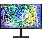 SAMSUNG Professional UHD monitor S80A – USB-C 27" 4K Ultra HD Moniteur Noir, 1x HDMI, 1x DisplayPort, 3x USB-A-3.2 (5 Gbps), 1x USB-C