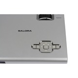Salora 45BHM2550, Projecteur à LED Blanc/gris, HDMI, Sound, WLAN