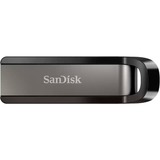 SanDisk Extreme Go lecteur USB flash 128 Go USB Type-A 3.2 Gen 1 (3.1 Gen 1) Acier inoxydable, Clé USB Argent/Noir, 128 Go, USB Type-A, 3.2 Gen 1 (3.1 Gen 1), 400 Mo/s, Slide, Acier inoxydable