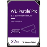 WD Purple Pro 22 To, Disque dur WD221PURP, SATA/600, AF, 24/7