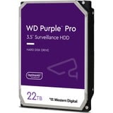 WD Purple Pro 22 To, Disque dur WD221PURP, SATA/600, AF, 24/7