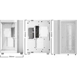be quiet! Light Base 600 DX boîtier midi tower Blanc | 2x USB-A | 1x USB-C | RGB | Verre Trempé