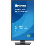 iiyama ProLite XB2792HSU-B1 écran plat de PC 68,6 cm (27") 1920 x 1080 pixels Full HD LED Noir Moniteur  Noir (Mat), 68,6 cm (27"), 1920 x 1080 pixels, Full HD, LED, 3 ms, Noir