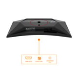 AOC CQ27G4Z2 27" Moniteur gaming incurvé Noir/rouge, 1x DisplayPort, 2x HDMI, 260 Hz / 400 Hz