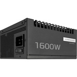 ASUS Pro WS Platinum alimentation modulaire 1600 watt Noir, 2x 12V-2x6, 1600 W, 200 - 240 V, Actif, 130 W, 1600 W, 130 W