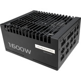 ASUS Pro WS Platinum alimentation modulaire 1600 watt Noir, 2x 12V-2x6, 1600 W, 200 - 240 V, Actif, 130 W, 1600 W, 130 W