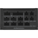 ASUS Pro WS Platinum alimentation modulaire 1600 watt Noir, 2x 12V-2x6, 1600 W, 200 - 240 V, Actif, 130 W, 1600 W, 130 W