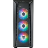Cooler Master MasterBox 520 Mesh boîtier midi tower Noir | 1x USB-A | 1x USB-C | RGB | Verre Trempé