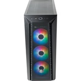 Cooler Master MasterBox 520 Mesh boîtier midi tower Noir | 1x USB-A | 1x USB-C | RGB | Verre Trempé