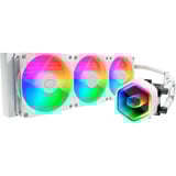 Cooler Master MasterLiquid 360 Core II ARGo White, Watercooling Blanc