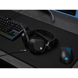 Corsair HS80 RGB WIRELESS casque gaming over-ear Noir, Pc, PlayStation 4, PlayStation 5