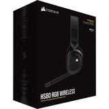 Corsair HS80 RGB WIRELESS casque gaming over-ear Noir, Pc, PlayStation 4, PlayStation 5