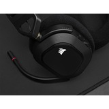 Corsair HS80 RGB WIRELESS casque gaming over-ear Noir, Pc, PlayStation 4, PlayStation 5