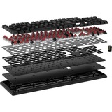 Corsair K70 CORE RGB Mécanique, clavier gaming Noir, Layout États-Unis, Corsair Red, LED RGB, ABS Double shot Keycaps