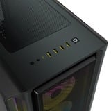 Corsair iCUE 5000T RGB, Boîtier PC Noir, 4x USB-A 3.2 (5 Gbit/s), USB-C 3.2 (5 Gbit/s), Audio, Window-kit
