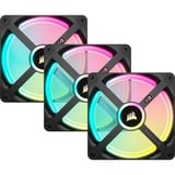 Corsair iCUE LINK QX120 RGo 120, Ventilateur de boîtier Noir