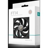 DeepCool FT14 ventilateur de boîtier Noir, 140 x 140 x 25 mm, PWM