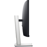 Dell P3424WEB 34.1" Moniteur UltraWide incurvé  Argent/Noir, HDMI, DisplayPort, USB, Audio, Webcam