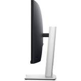 Dell P3424WEB 34.1" Moniteur UltraWide incurvé  Argent/Noir, HDMI, DisplayPort, USB, Audio, Webcam