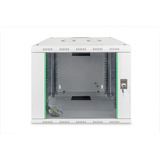 Digitus Boîtier de série Unique - 600 x 450 mm (lxp), Armoire informatique Gris clair, Rack monté sur le mur, 9U, 100 kg, 22,5 kg, Gris