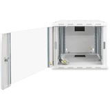 Digitus Boîtier de série Unique - 600 x 450 mm (lxp), Armoire informatique Gris clair, Rack monté sur le mur, 9U, 100 kg, 22,5 kg, Gris