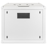 Digitus Boîtier de série Unique - 600 x 450 mm (lxp), Armoire informatique Gris clair, Rack monté sur le mur, 9U, 100 kg, 22,5 kg, Gris