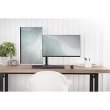 Digitus Support double écran universel avec fixation par serrage, Support de moniteur Noir, Pince, 8 kg, 38,1 cm (15"), 81,3 cm (32"), 100 x 100 mm, Noir