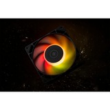 EKWB EK-Loop Fan FPT 140 D-RGB, Ventilateur de boîtier Noir, 600-2200rpm