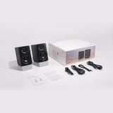 Edifier M60 Enceintes compactes de bureau 2.0, Haut-parleur PC Noir, Bluetooth 5.3