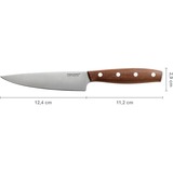 Fiskars Norr Couteau à légumes 12 cm Marron/en acier inoxydable