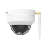 Foscam D4Z Dual Band WiFi PTZ, Caméra de surveillance Blanc, 4MP