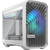 Fractal Design Torrent Nano RGB White TG Light Tint, Moyen tour Blanc