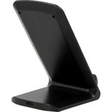 Just in Case Wireless Charger Stand 15 W, Chargeur Noir
