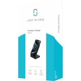 Just in Case Wireless Charger Stand 15 W, Chargeur Noir