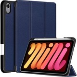Just in Case iPad mini 2022 (6th Gen) - Smart TriFold, Housse pour tablette Bleu