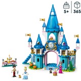 LEGO Disney Princess - Le château de Cendrillon et du Prince charmant, Jouets de construction 43206