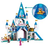 LEGO Disney Princess - Le château de Cendrillon et du Prince charmant, Jouets de construction 43206