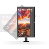 LG 27UN880P-B.AEU 27" 4K Ultra HD Moniteur Noir, 2x HDMI, 1x DisplayPort, 2x USB-A 3.2 (5 Gbit/s), 1x USB-C 3.2 (5 Gbit/s)