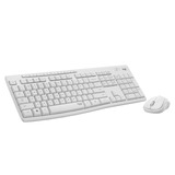 Logitech MK295 Silent Wireless Keyboard and Mouse Combo, set de bureau Gris, Layout États-Unis