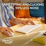 Logitech MK295 Silent, set de bureau Gris, Layout US (QWERTY)