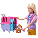Mattel Barbie Sauvetage et récupération d'animaux, Poupée 