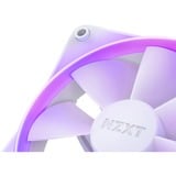 NZXT F140 RGB ventilateurs de boîtier Blanc, 2 pièces, 140 x 140 x 26 mm, PWM, contrôleur inclus