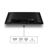 Philips 24B2N2200 23.8" Moniteur Noir, 1x DisplayPort, 1x HDMI, 1x VGA, 120 Hz