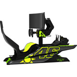 Res-Tech CK X1 01 0B RTE X1 COCKPIT SHINY BLACK, Simulateur de course Noir/néon vert
